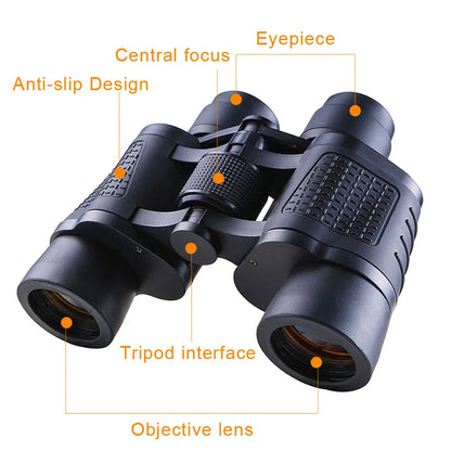 Professional Binoculars High Power LLL Night Vision Portable HD 90X90